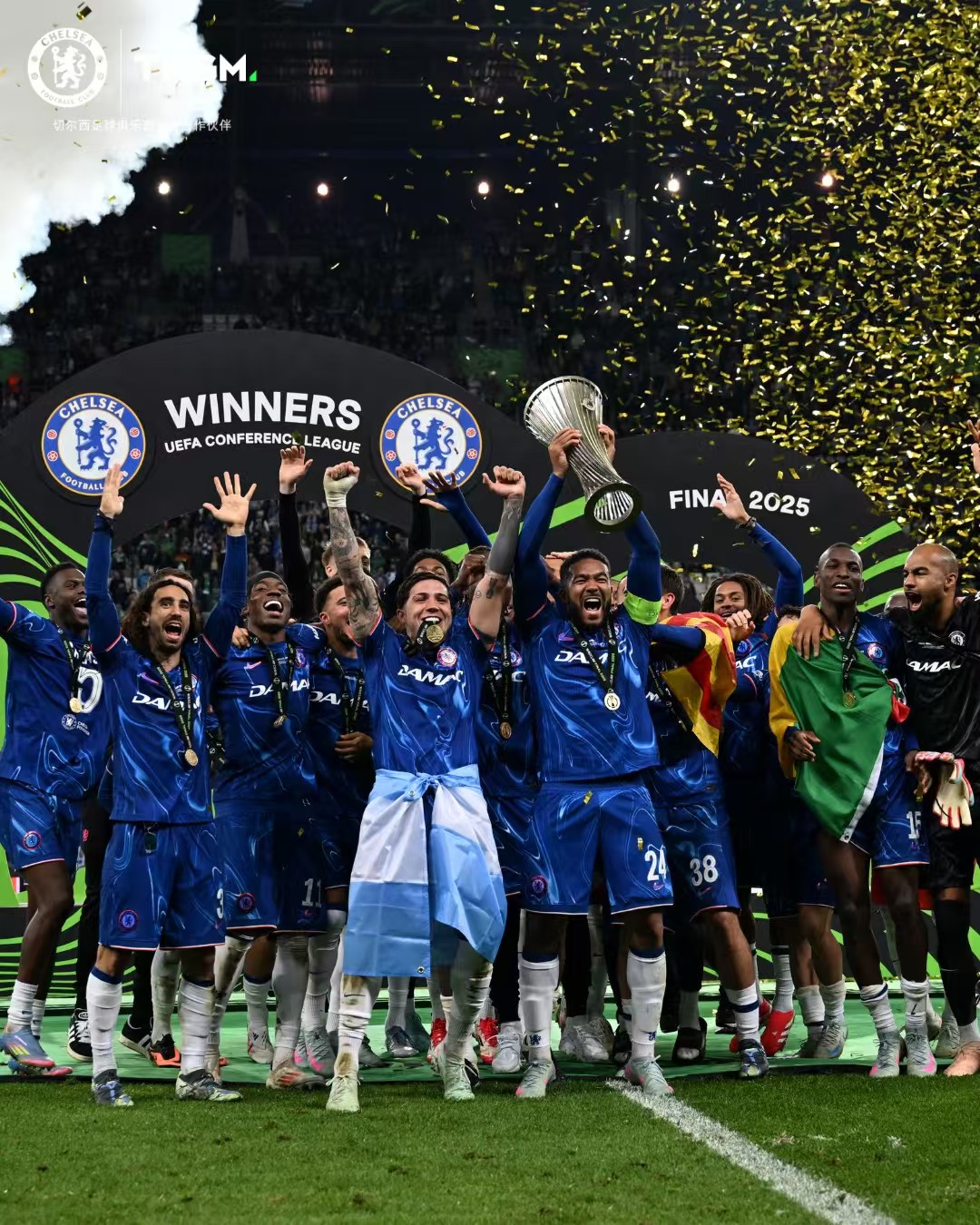 切尔西欧联夺冠颁奖 切尔西欧联夺冠颁奖